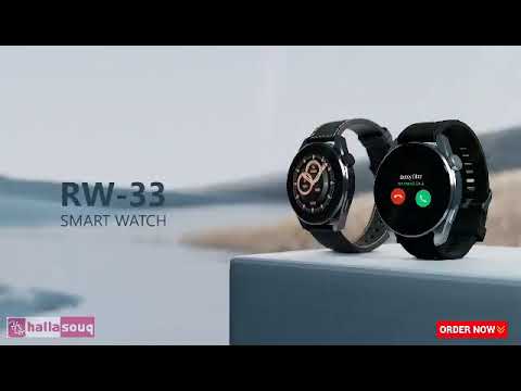 ساعت هوشمند RW-33 اصلی و باگارانتی- صفحه گرد- برند HAINO TEKO