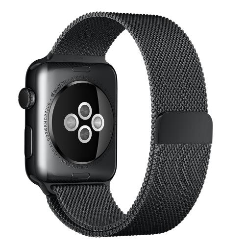 Bracelet Milanais noir sideral pour Apple Watch 42 mm
