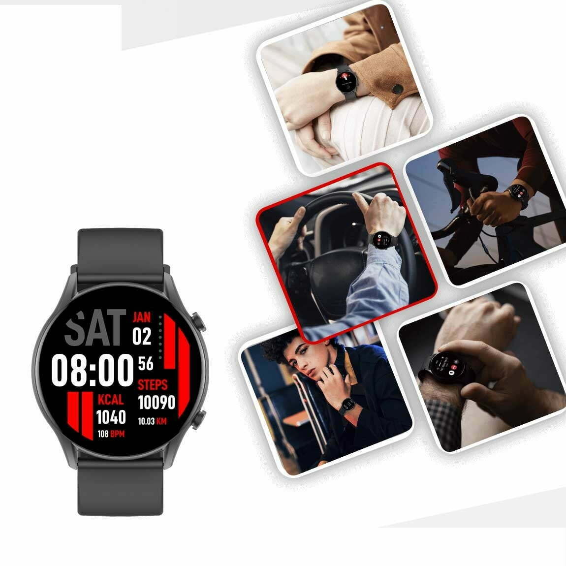 ساعت هوشمند kieslect kr + قابلیت مکالمه اصلی و با گارانتی