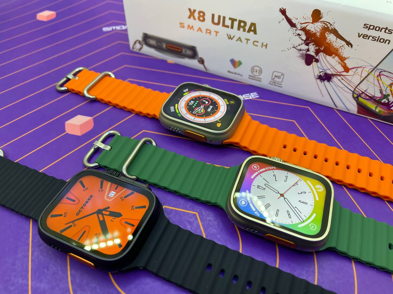 ساعت هوشمند طرح اپل واچ اولترا مدل X8 ULTRA