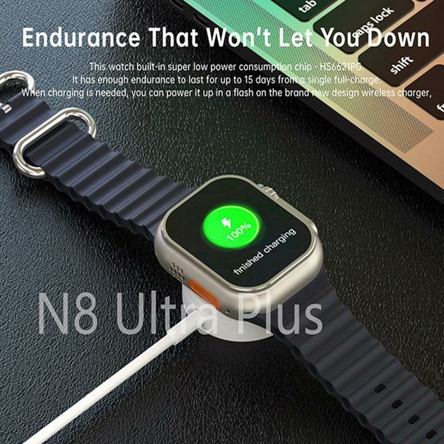 ساعت هوشمند طرح اپل واچ اولترا مدل N8 ULTRA PLUS