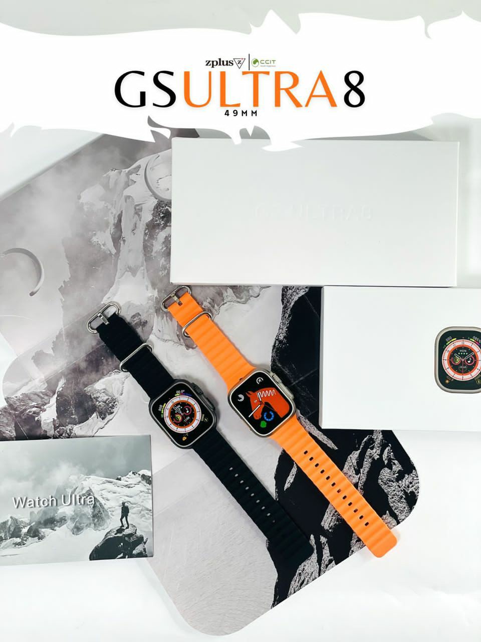 ساعت هوشمند طرح اپل واچ اولترا مدل GS ULTRA 8