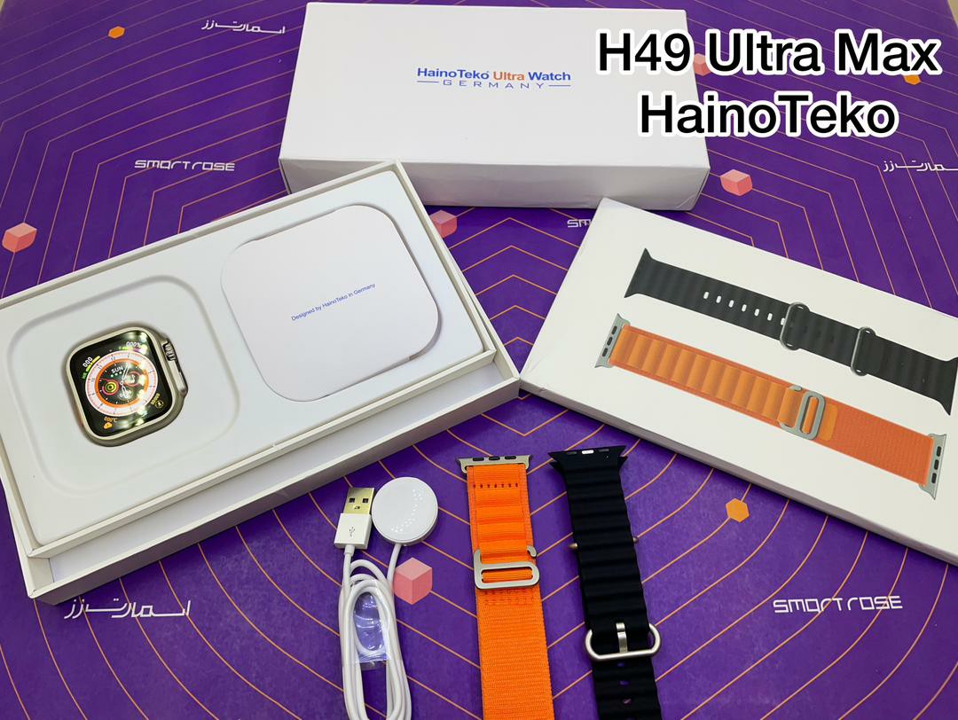 ساعت طرح اپل واچ اولترا مدل H49 ULTRA MAX از برند Haino Teko